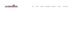 Desktop Screenshot of alaskaairforwarding.com