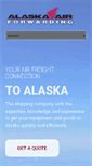 Mobile Screenshot of alaskaairforwarding.com
